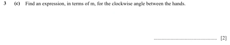 Question 3(c) - Cambridge IGCSE Maths Past Papers - Core Calculator - Paper 5 - TZ2 November 2023