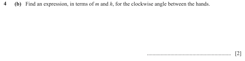 Question 4(b) - Cambridge IGCSE Maths Past Papers - Extended Calculator - Paper 6 - TZ2 November 2023