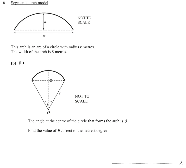 Question 6(b)(ii) - Cambridge IGCSE Maths Past Papers - Extended Calculator - Paper 6 - TZ2 November 2023