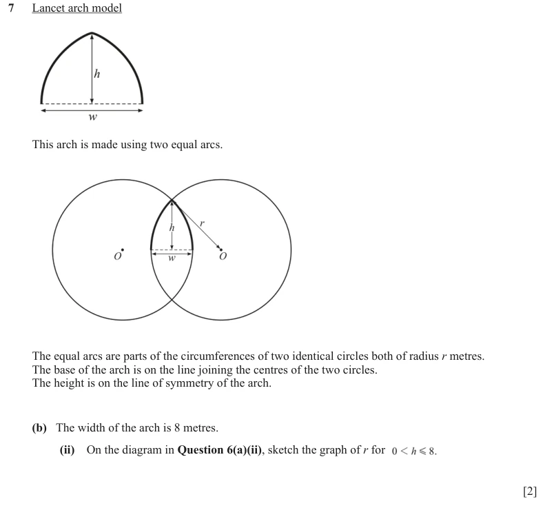 Question 7(b)(ii) - Cambridge IGCSE Maths Past Papers - Extended Calculator - Paper 6 - TZ2 November 2023