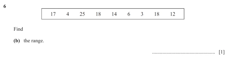 Question 6(b) - Cambridge IGCSE Maths Past Papers - Core Calculator - Paper 3 - TZ1 November 2025