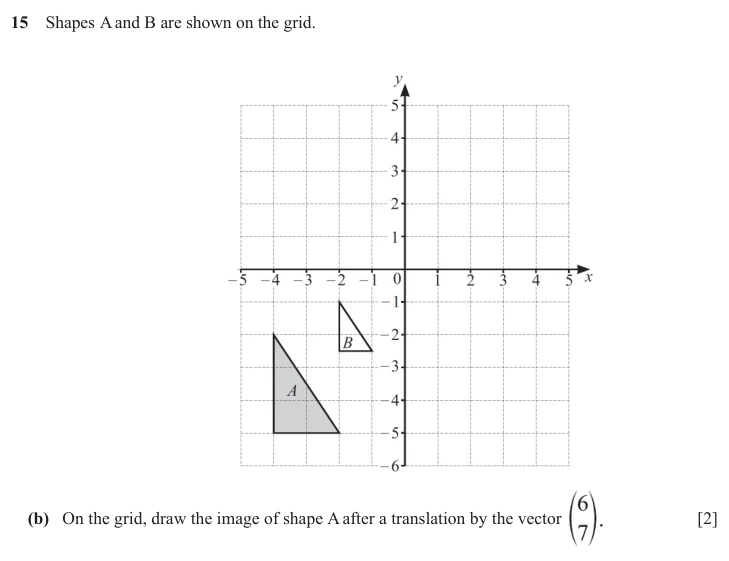 Question 15(b) - Cambridge IGCSE Maths Past Papers - Core Calculator - Paper 3 - TZ1 November 2025