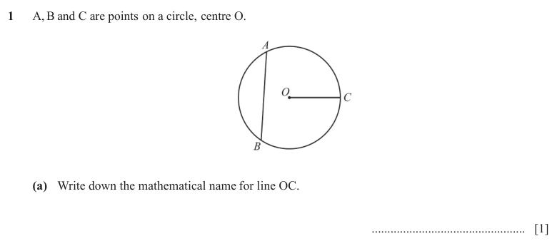 Question 1(a), 1(b) - Cambridge IGCSE Maths Past Papers - Core Calculator - Paper 3 - TZ2 November 2025