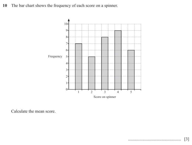 Question 12(a), 12(b) - Cambridge IGCSE Maths Past Papers - Core Calculator - Paper 3 - TZ2 November 2025