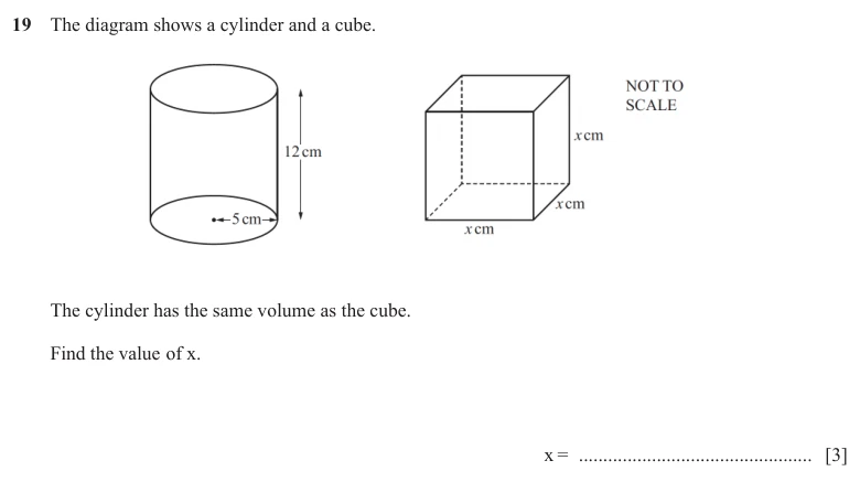 Question 24 - Cambridge IGCSE Maths Past Papers - Core Calculator - Paper 3 - TZ2 November 2025
