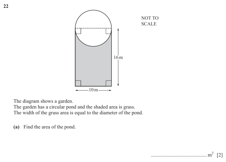 Question 27(a), 27(b), 27(c) - Cambridge IGCSE Maths Past Papers - Core Calculator - Paper 3 - TZ2 November 2025
