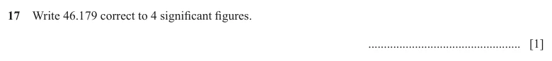 Question 17 - Cambridge IGCSE Maths Past Papers - Core Calculator - Paper 3 - TZ3 November 2025