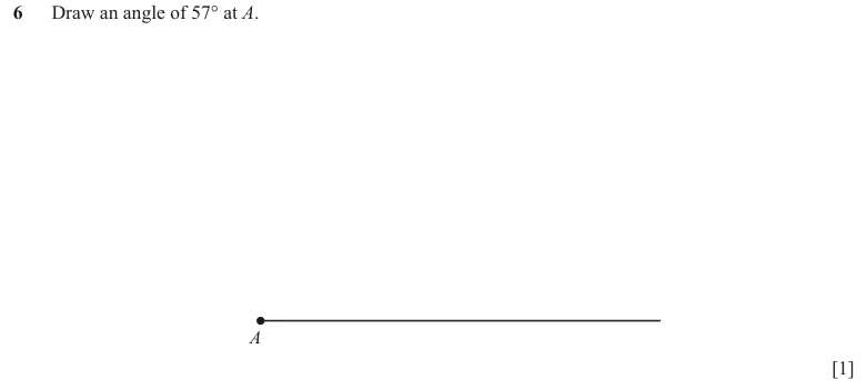 Question 6 - Cambridge IGCSE Maths Past Papers - Core Non Calculator - Paper 1 - TZ1 November 2023