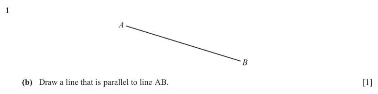 Question 1(b) - Cambridge IGCSE Maths Past Papers - Core Non Calculator - Paper 1 - TZ3 November 2025