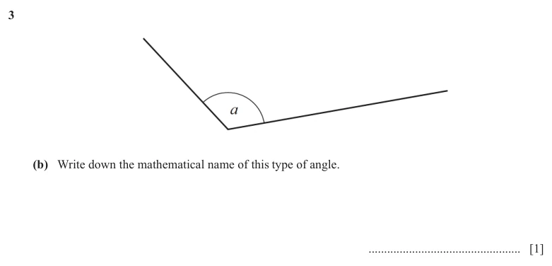 Question 3(b) - Cambridge IGCSE Maths Past Papers - Core Non Calculator - Paper 1 - TZ3 November 2025