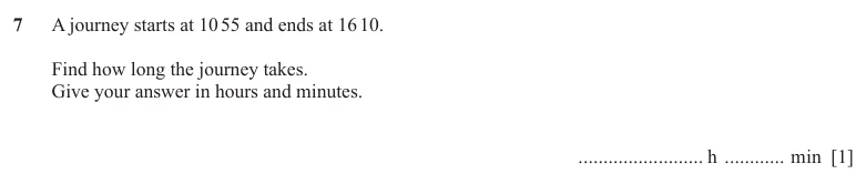 Question 7 - Cambridge IGCSE Maths Past Papers - Core Non Calculator - Paper 1 - TZ3 November 2025