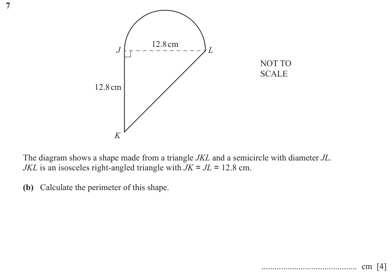 Question 7(b) - Cambridge IGCSE Maths Past Papers - Extended Calculator - Paper 2 - TZ1 June 2024
