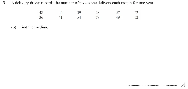 Question 3(b) - Cambridge IGCSE Maths Past Papers - Extended Calculator - Paper 2 - TZ2 June 2024
