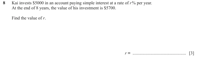 Question 8 - Cambridge IGCSE Maths Past Papers - Extended Calculator - Paper 2 - TZ2 June 2024