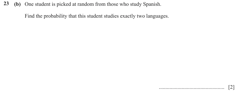 Question 23(b) - Cambridge IGCSE Maths Past Papers - Extended Calculator - Paper 2 - TZ2 June 2024