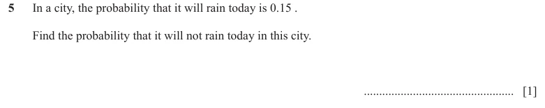 Question 5 - Cambridge IGCSE Maths Past Papers - Extended Calculator - Paper 2 - TZ3 June 2024