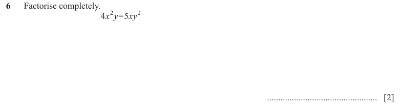 Question 6 - Cambridge IGCSE Maths Past Papers - Extended Calculator - Paper 2 - TZ3 June 2024