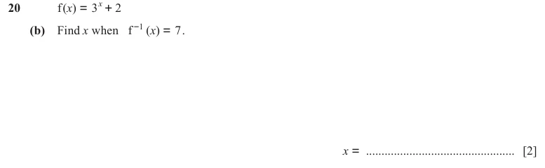 Question 20(b) - Cambridge IGCSE Maths Past Papers - Extended Calculator - Paper 2 - TZ3 June 2024