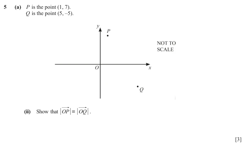 Question 5(a)(ii) - Cambridge IGCSE Maths Past Papers - Extended Calculator - Paper 4 - TZ1 June 2024