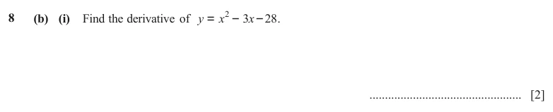 Question 8(b)(i) - Cambridge IGCSE Maths Past Papers - Extended Calculator - Paper 4 - TZ1 June 2024