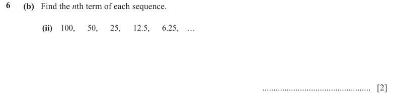 Question 6(b)(ii) - Cambridge IGCSE Maths Past Papers - Extended Calculator - Paper 4 - TZ2 June 2024