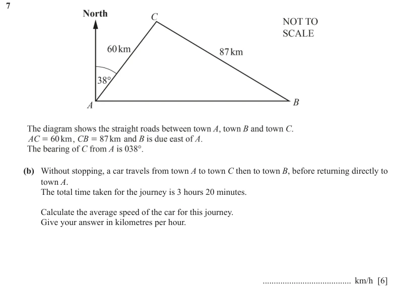 Question 7(b) - Cambridge IGCSE Maths Past Papers - Extended Calculator - Paper 4 - TZ2 June 2024
