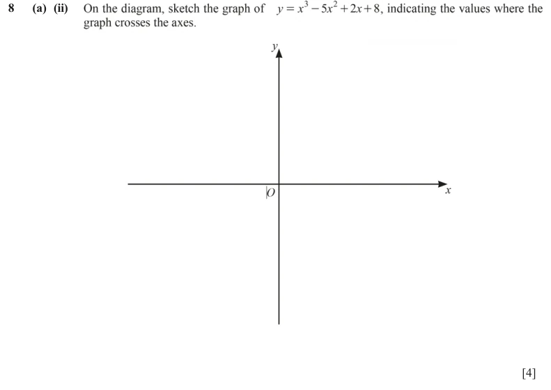 Question 8(a)(ii) - Cambridge IGCSE Maths Past Papers - Extended Calculator - Paper 4 - TZ2 June 2024