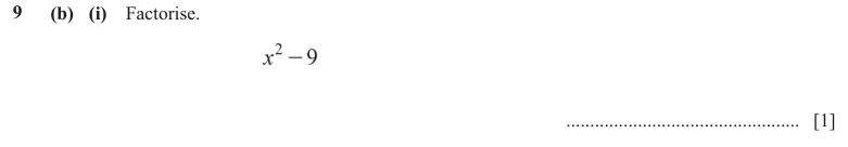 Question 9(b)(i) - Cambridge IGCSE Maths Past Papers - Extended Calculator - Paper 4 - TZ2 June 2024