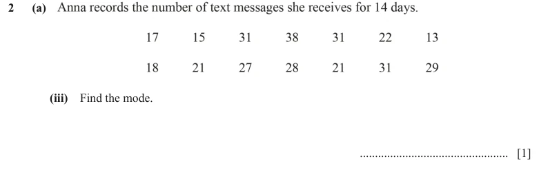 Question 2(a)(iii) - Cambridge IGCSE Maths Past Papers - Extended Calculator - Paper 4 - TZ3 June 2024