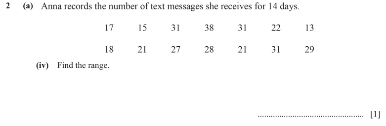 Question 2(a)(iv) - Cambridge IGCSE Maths Past Papers - Extended Calculator - Paper 4 - TZ3 June 2024