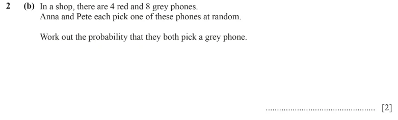 Question 2(b) - Cambridge IGCSE Maths Past Papers - Extended Calculator - Paper 4 - TZ3 June 2024