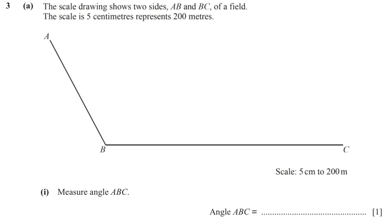 Question 3(a)(i) - Cambridge IGCSE Maths Past Papers - Extended Calculator - Paper 4 - TZ3 June 2024