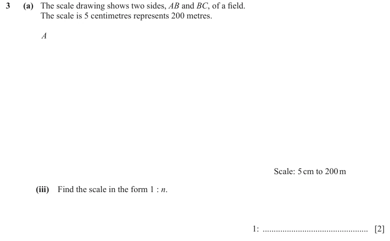 Question 3(a)(iii) - Cambridge IGCSE Maths Past Papers - Extended Calculator - Paper 4 - TZ3 June 2024