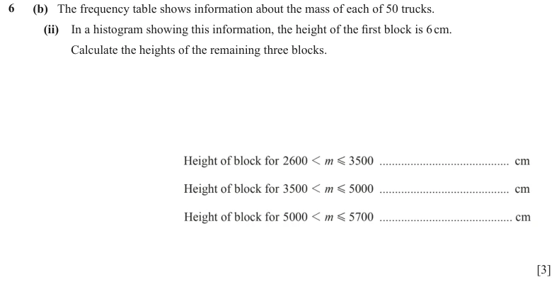 Question 6(b)(ii) - Cambridge IGCSE Maths Past Papers - Extended Calculator - Paper 4 - TZ3 June 2024