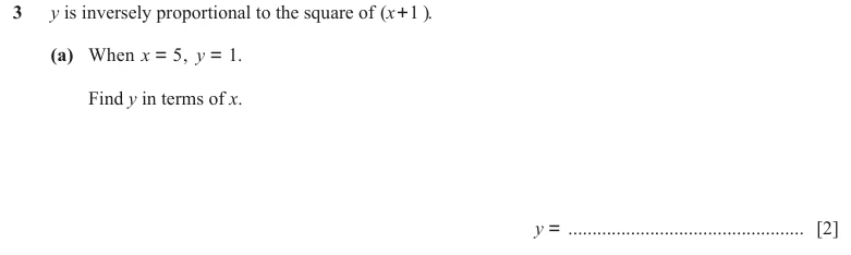 Question 3(a) - Cambridge IGCSE Maths Past Papers - Extended Calculator - Paper 4 - TZ2 November 2023
