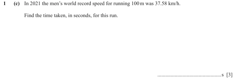 Question 1(c) - Cambridge IGCSE Maths Past Papers - Extended Calculator - Paper 4 - TZ3 November 2023