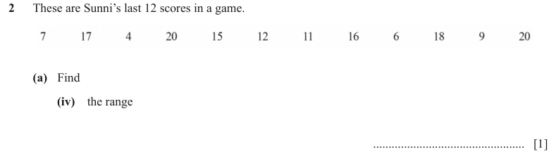 Question 2(a)(iv) - Cambridge IGCSE Maths Past Papers - Extended Calculator - Paper 4 - TZ3 November 2023