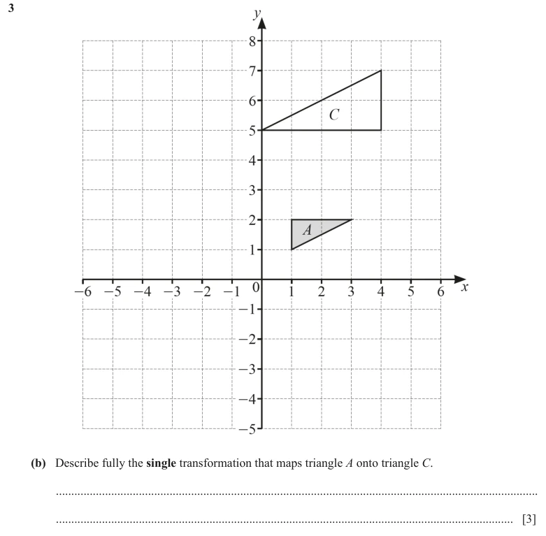 Question 3(b) - Cambridge IGCSE Maths Past Papers - Extended Calculator - Paper 4 - TZ3 November 2023