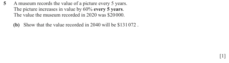 Question 5(b) - Cambridge IGCSE Maths Past Papers - Extended Calculator - Paper 4 - TZ3 November 2023