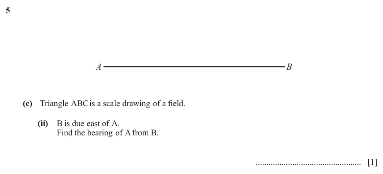 Question 05 (c)(ii) - Cambridge IGCSE Maths Past Papers - Extended Calculator - Paper 4 - TZ1 November 2025
