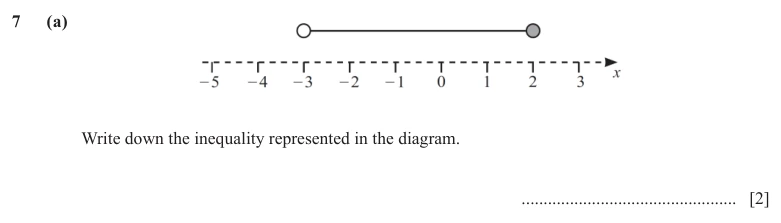 Question 07(a) - Cambridge IGCSE Maths Past Papers - Extended Calculator - Paper 4 - TZ1 November 2025
