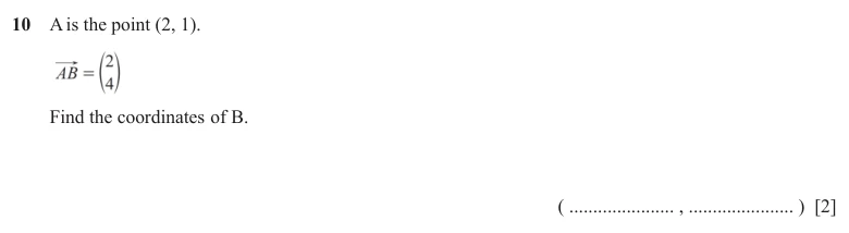 Question 10 - Cambridge IGCSE Maths Past Papers - Extended Calculator - Paper 4 - TZ1 November 2025
