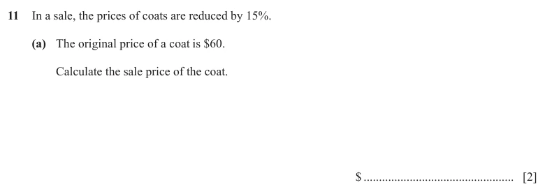 Question 11(a) - Cambridge IGCSE Maths Past Papers - Extended Calculator - Paper 4 - TZ1 November 2025