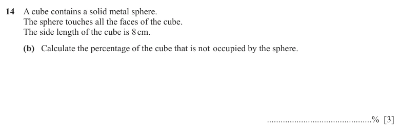 Question 14(b) - Cambridge IGCSE Maths Past Papers - Extended Calculator - Paper 4 - TZ1 November 2025