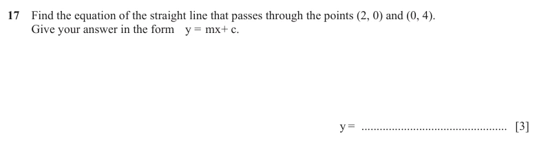 Question 17 - Cambridge IGCSE Maths Past Papers - Extended Calculator - Paper 4 - TZ1 November 2025