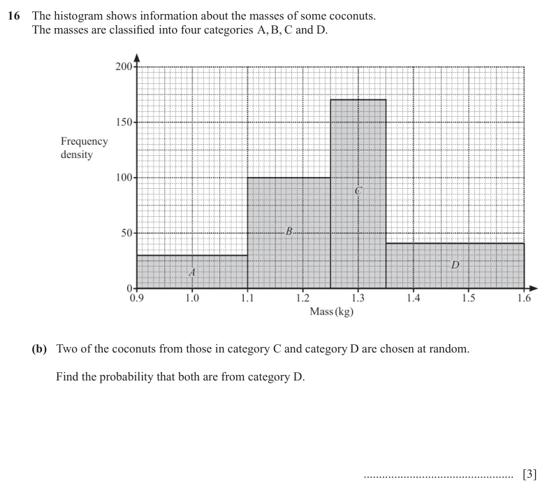Question 16(b) - Cambridge IGCSE Maths Past Papers - Extended Calculator - Paper 4 - TZ2 November 2025