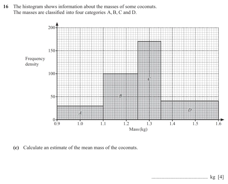 Question 16(c) - Cambridge IGCSE Maths Past Papers - Extended Calculator - Paper 4 - TZ2 November 2025
