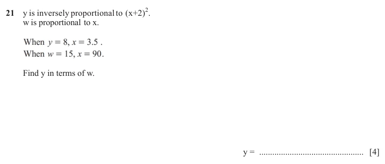 Question 21 - Cambridge IGCSE Maths Past Papers - Extended Calculator - Paper 4 - TZ2 November 2025