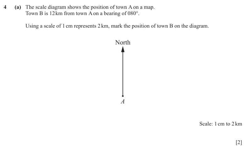 Question 4(a) - Cambridge IGCSE Maths Past Papers - Extended Calculator - Paper 4 - TZ3 November 2025