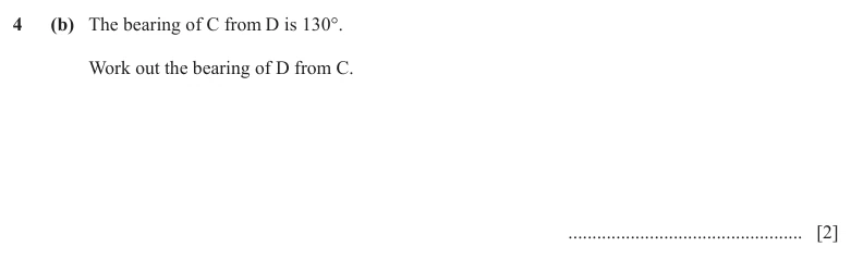 Question 4(b) - Cambridge IGCSE Maths Past Papers - Extended Calculator - Paper 4 - TZ3 November 2025